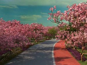 Taoyuan Road 3D Model