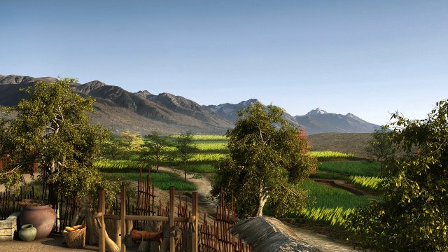 Cottages 3Dモデル .c4d .max .obj .3ds .fbx .stl .blend 