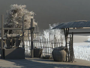 Cottages 3D Model