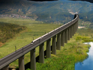 Railway 3D Модель