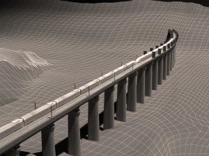 Railway 3D Model