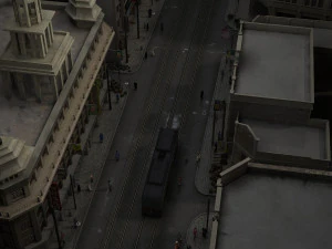 战争的街道 3D 模型