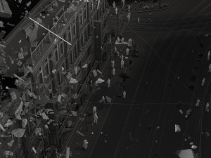 Streets of war 3D-Modell
