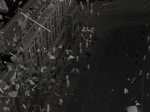 Streets of war 3D Model