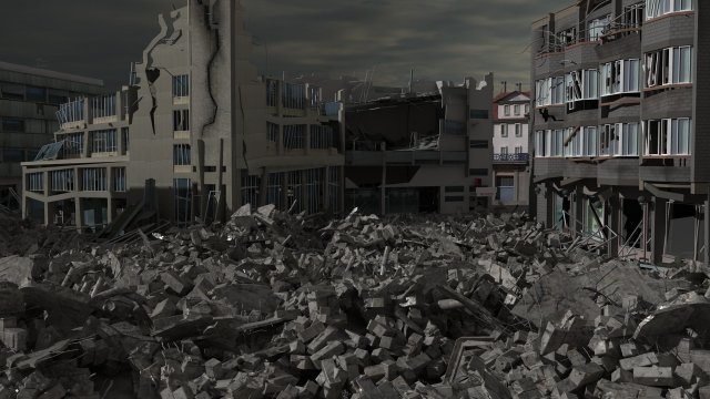 Ruins 3D-Modell .c4d .max .obj .3ds .fbx .stl .blend 