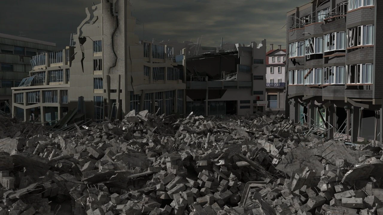 Ruins 3D Model .c4d .max .obj .3ds .fbx .stl .blend