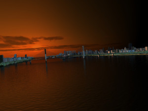 Sea bridge Modelo 3D