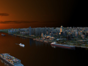 Sea bridge 3Dモデル