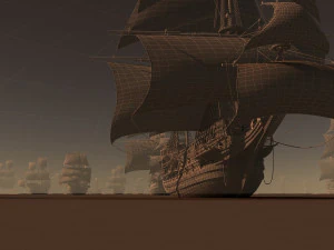 Sailing team 3D Model