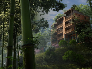 Mountain cabin 3D Model