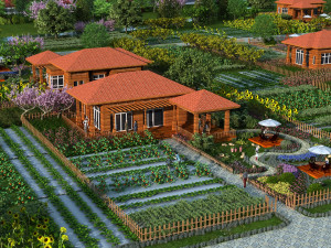 Farm Model 3D