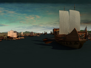 Ancient port 3D Модель