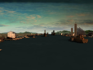 Ancient port 3D Model