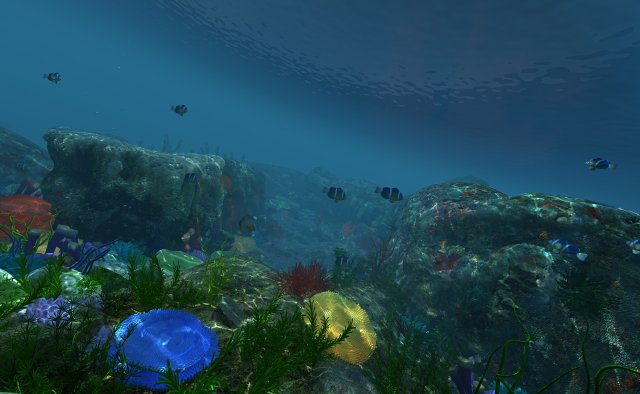 Underwater World 3D Модель .c4d .max .obj .3ds .fbx .stl .blend 