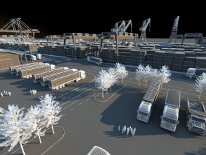 Pier Modèle 3D