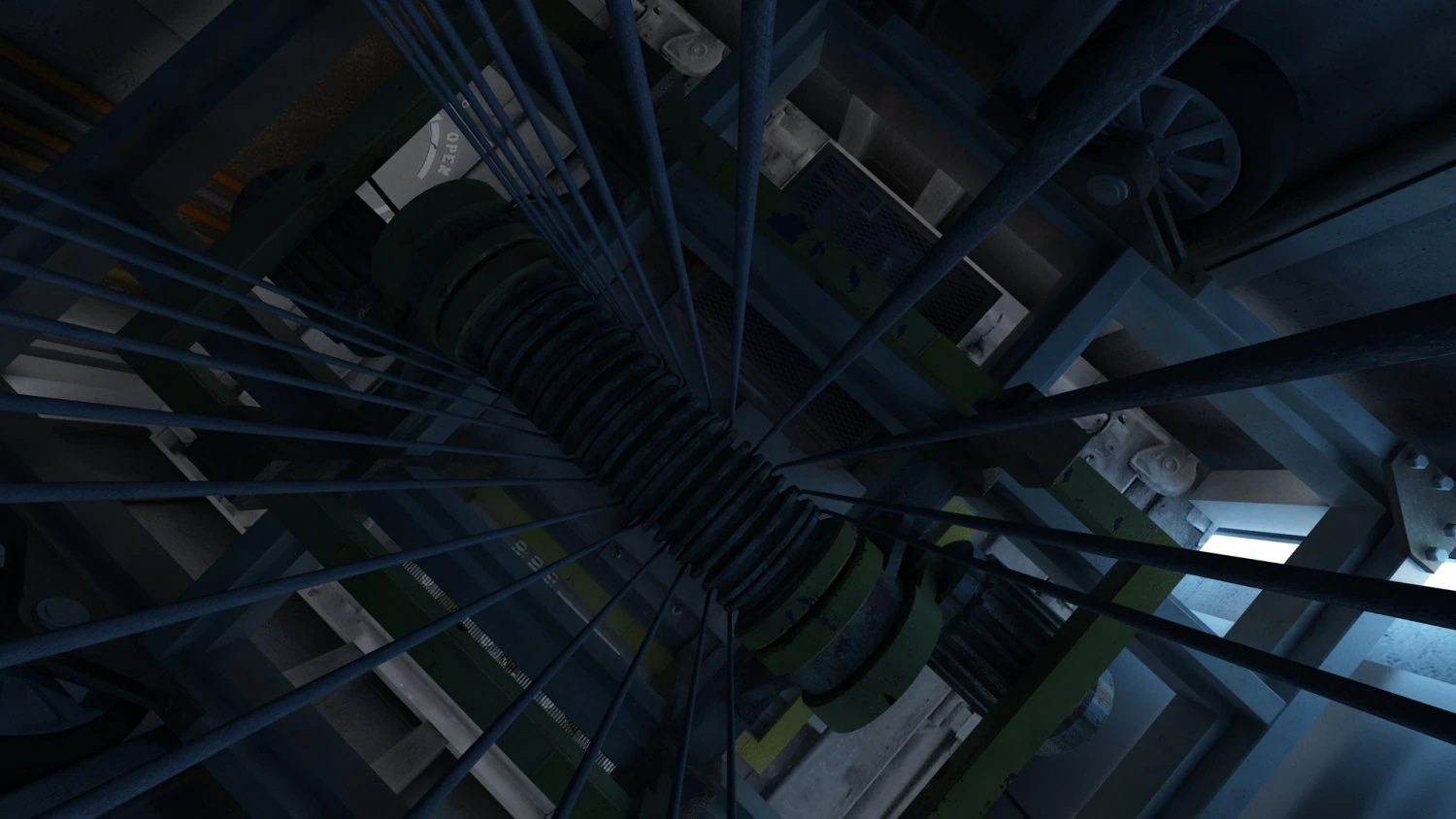 Elevator shaft 3D Model .c4d .max .obj .3ds .fbx .stl .blend 