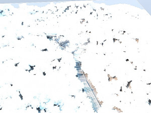 Mountain road Model 3D