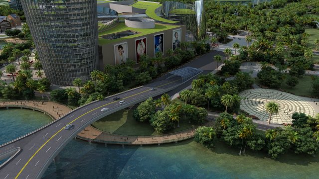 City building 3D 模型 .c4d .max .obj .3ds .fbx .stl .blend 