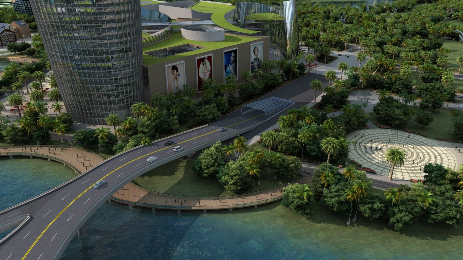 都市の建物 3Dモデル .c4d .max .obj .3ds .fbx .stl .blend 