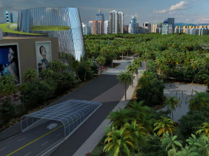 都市の建物 3Dモデル