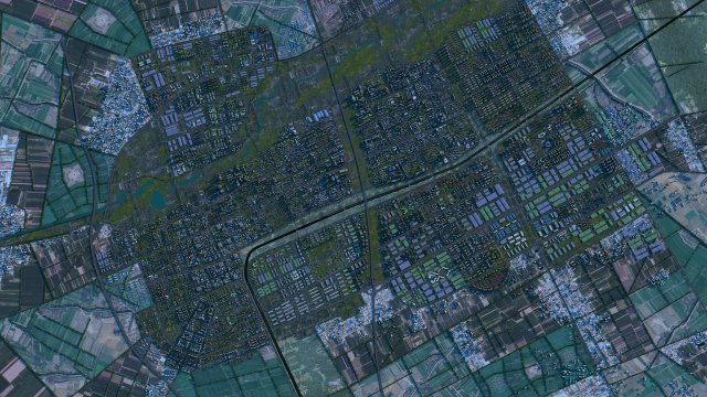 City building 3D Model .c4d .max .obj .3ds .fbx .stl .blend 