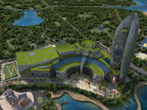 City building 3D Model
