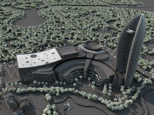 City building 3D Model