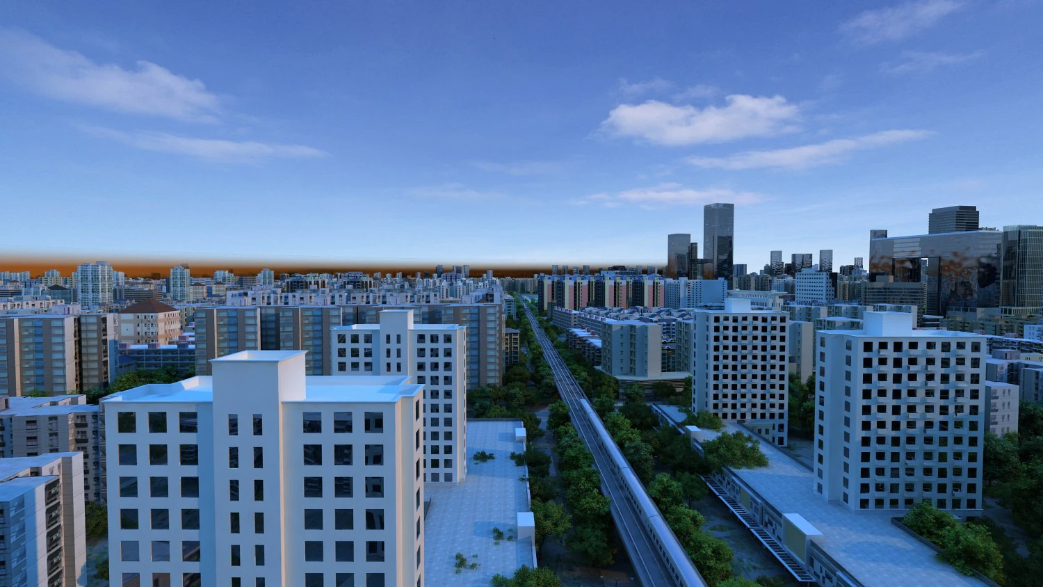 City building 3D Model .c4d .max .obj .3ds .fbx .stl .blend 