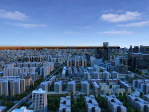 City building 3D Model