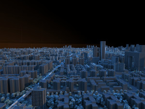 City building 3D 모델