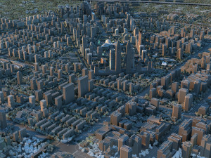 City building 3Dモデル