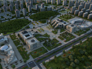 City building 3D 모델
