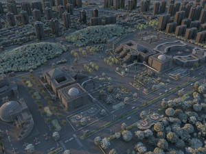 City building 3D 모델