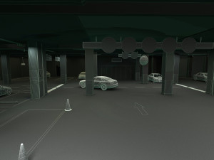 Parking lot 3Dモデル