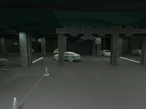 Estacionamento Modelo 3D