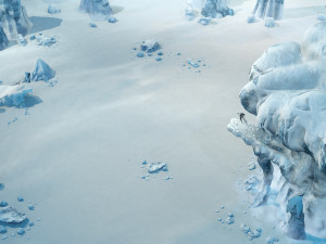 Snow mountain Modello 3D