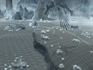 Snow mountain Modello 3D