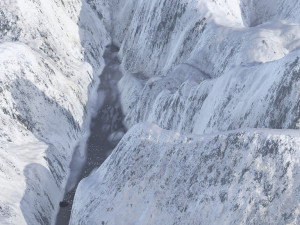 Snow mountain 3D Model