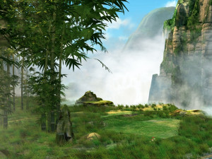 Bamboo forest 3D Model