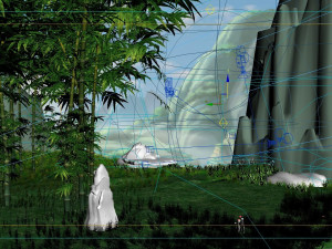 Bamboo forest 3D Model