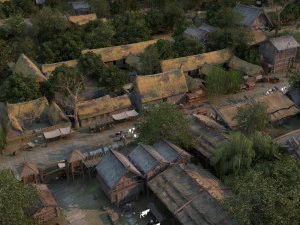 Livestock market 3D Model