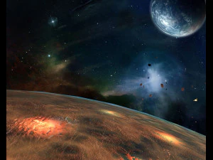 Space explosion 3D Model