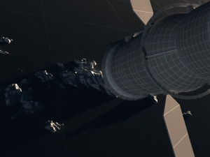 Space station 3D Model