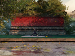 Wudang Mountain 3Dモデル