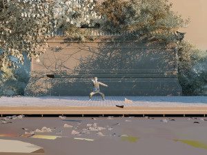 Wudang Mountain 3Dモデル