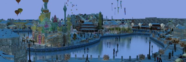 Amusement park 3Dモデル .c4d .max .obj .3ds .fbx .stl .blend 