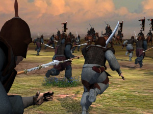Soldier charge 3D Model
