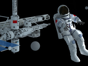 Astronaut 3D-Modell