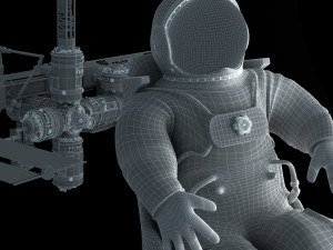 Astronaut Modèle 3D