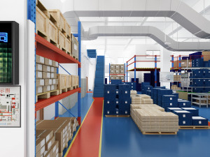 Electromechanical factory 3Dモデル